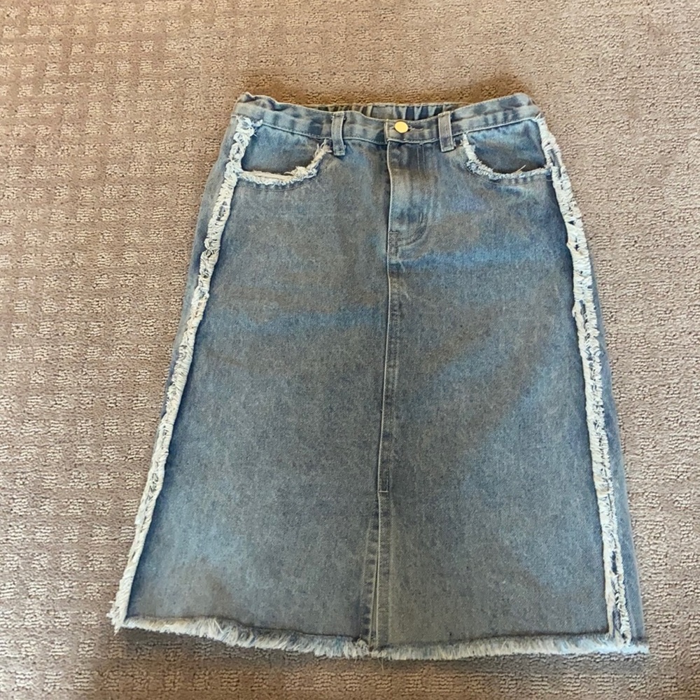 Jean skirt